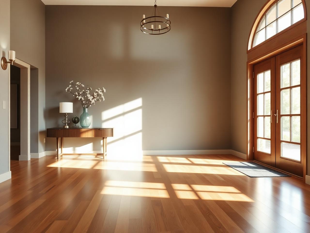 Polished entryway